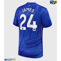 Moški Nogometni dresi Chelsea Reece James #24 Domači 2025-26 Kratek Rokav